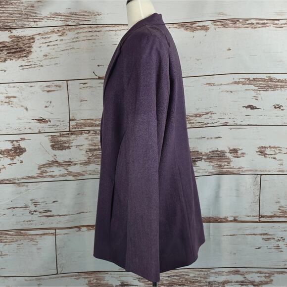 Pendleton Wool Blazer Purple Size 14 - Picture 2 of 6